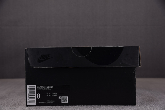 nike S*p*e x air force 1 low box logo cu9225-101