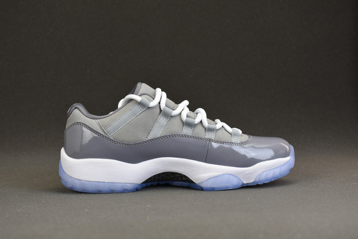 air jordan 11 low cool grey 528895-003