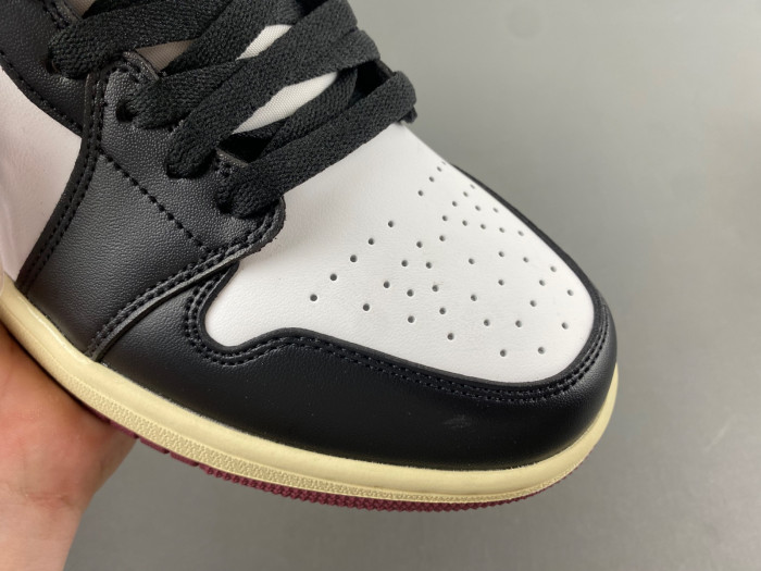 air jordan 1 mid se bordeaux fq7818-101