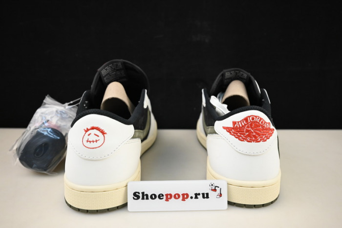 travis scott x air jordan 1 low og olive dz4137-106