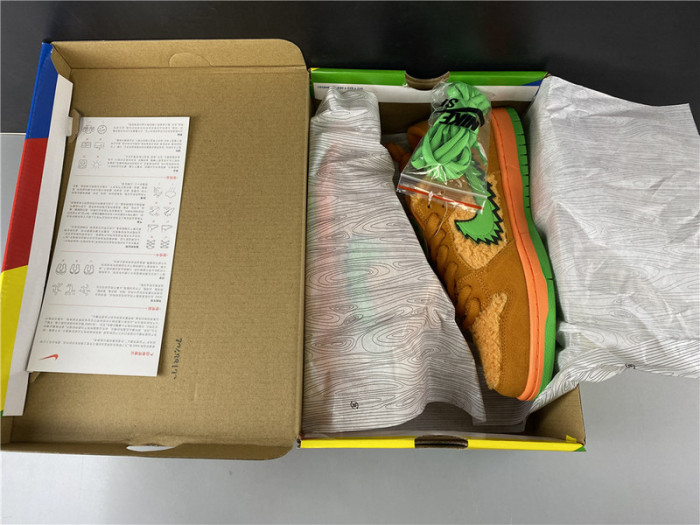 grateful dead x nike sb dunk low“ orange bear” cj5378 800