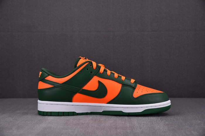 nike dunk low miami hurricanes dd1391-300