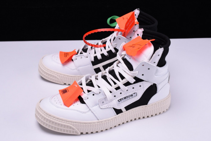 OFW 3.0 Low Sneaker (Black & White) OMIA065S188000161001