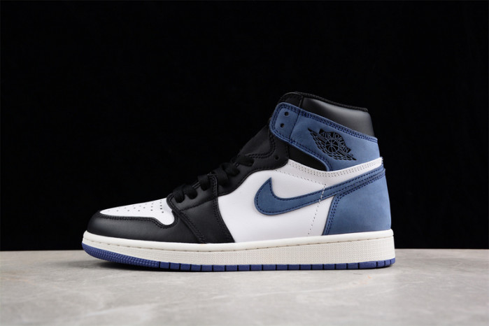 air jordan 1 retro high og "blue moon" 555088-115
