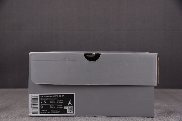 Jordan 4 Retro OG SP Undefeated (2025) IB1519-200