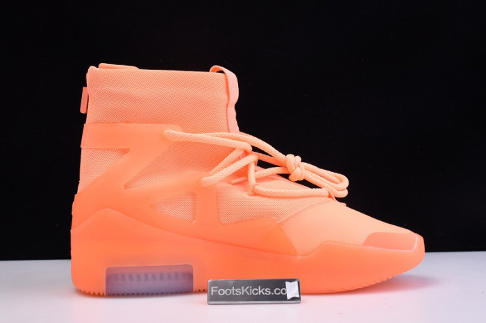 nike air fear of god 1 orange pulse ar4237-800