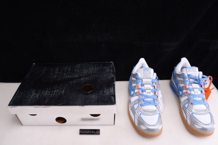 ofw x nike air rubber dunk “university blue” cu6015-100