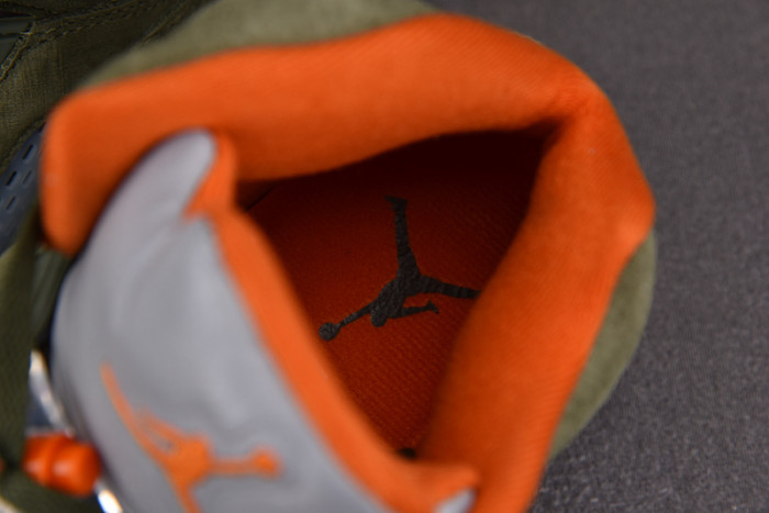 air jordan 5 retro "olive" dd0587-308