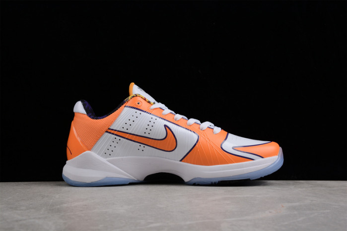 nike zoom kobe 5 orange white purple cd4991-106