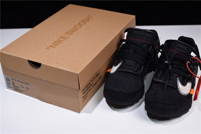 ofw x nike air presto black aa3830-002