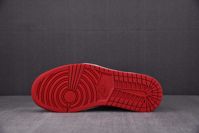 air jordan 1 low reverse black toe dc0774-160