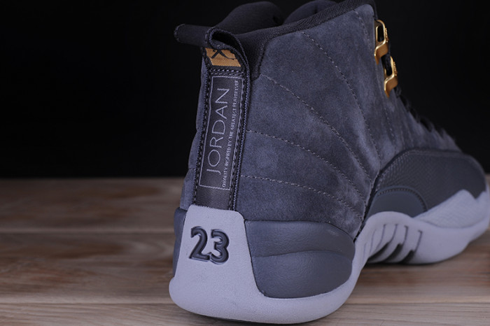 air jordan 12 retro "dark grey" 130690-005